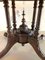 Antique Victorian Quality Burr Walnut Inlaid Oval Centre Table, Image 11