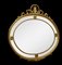 Gilt Oval Wall Mirror 6