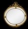 Specchio da parete ovale dorato, Immagine 6