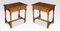 17th Century Oak Side Tables, Set of 2 1