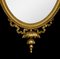 Espejos Adam Revival ovalados con marco dorado. Juego de 2, Imagen 4