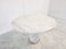 Vintage Round White Marble Dining Table, 1970s 6