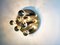 Vintage Brass Ceiling Light by Gaetano Sciolari, 1970s 3