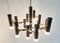 Lámpara de araña Mid-Century con 12 puntos de luz de Sciolari, Imagen 7
