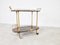 Italian Lacquered Goatskin Parchment Serving Bar Cart by Aldo Tura, 1960s, Image 7