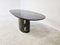 Vintage Oval Black Marble Dining Table, 1970s 6