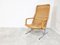 Mid-Century Wicker Lounge Chair by Dirk Vansliedrecht, 1960s 3