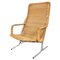 Mid-Century Wicker Lounge Chair by Dirk Vansliedrecht, 1960s 1