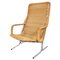 Mid-Century Wicker Lounge Chair by Dirk Vansliedrecht, 1960s, Image 1