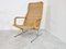 Mid-Century Wicker Lounge Chair by Dirk Vansliedrecht, 1960s, Image 4