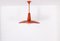 UFO Suspension Lamp in Orange, 1960s, Image 1