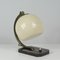 Bauhaus Bakelite and Opaline Table Lamp, 1930s 2