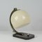 Bauhaus Bakelite and Opaline Table Lamp, 1930s, Image 2