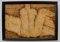 John Emanuel, figuras horizontales y verticales, óleo sobre madera, enmarcado, Imagen 3