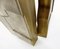 Contemporary Italian Brass and Ceramic Side Table 7