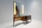 Mid-Century Modern Italian Wooden Dressing Table with Lightning Mirror, 1960s, Image 10