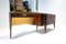 Mid-Century Modern Italian Wooden Dressing Table with Lightning Mirror, 1960s, Image 4