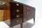 Mid-Century Modern Italian Wooden Dressing Table with Lightning Mirror, 1960s, Image 7