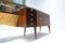 Mid-Century Modern Italian Wooden Dressing Table with Lightning Mirror, 1960s 8