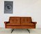 Cognacfarbenes dänisches Vintage 2-Sitzer Sofa von Svend Skipper, 1965, 2er Set 1