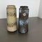 Pottery Fat Lava 206-26 Vases by Scheurich, Germany, 1970s, Set of 2, Image 7