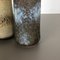 Jarrones Fat Lava 206-26 de cerámica de Scheurich, Germany, años 70. Juego de 2, Imagen 8