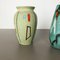 Vases Vintage en Poterie par Scheurich, Allemagne, 1960s, Set de 2 4