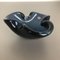 Heavy Blue Murano Glass Bowl or Ashtray, Italy, 1970s 9