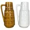 Vintage Pottery Fat Lava Glazed Vases by Scheurich, Germany, 1970s, Set of 2 1