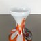 Große mehrfarbige Vintage Pop Art Vase von Opaline Florence, Italien, 1970er 7