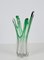 Mid-Century Italian Green Murano Glass Vase Attributed to Fratelli Toso, 1950s 6