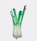 Mid-Century Italian Green Murano Glass Vase Attributed to Fratelli Toso, 1950s, Image 11