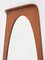 Mid-Century Italian Curved Wood Wall Mirror by Franco Campo and Carlo Graffi, 1960s 14