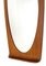 Mid-Century Italian Curved Wood Wall Mirror by Franco Campo and Carlo Graffi, 1960s, Image 15