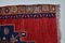 Turkish Red & Royal Blue Wool Living Room Rug 2