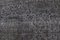 Tappeto vintage grigio scuro annodato a mano, Immagine 4