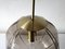German 3 Dimensional Smoke Glass Design Ceiling Lamp from Peill Putzler, 1960s 8