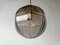 German 3 Dimensional Smoke Glass Design Ceiling Lamp from Peill Putzler, 1960s 1