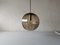 German 3 Dimensional Smoke Glass Design Ceiling Lamp from Peill Putzler, 1960s 3