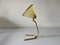 Full Brass Body and Plastic Shade Table Lamp, 1950s, Image 4