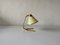 Full Brass Body and Plastic Shade Table Lamp, 1950s, Image 3