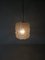 German Handmade Glass Pendant Lamp from Doria, 1960s, Image 6