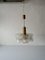 Lámpara de araña austriaca de 12 brazos con cuerpo de madera y vidrio de Temde, años 60, Imagen 7