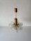 Lámpara de araña austriaca de 12 brazos con cuerpo de madera y vidrio de Temde, años 60, Imagen 2