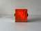 Pop Art Orange Plastic Ambience Night Lamp from Uwe Mersch Design, 1970s, Image 4