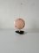 Italian Pink & White Acrylic Table Lamp, 1950s, Image 2