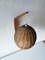 Wicker and Wood Wall Lamp, 1960s, Image 2