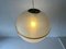 Italian Acrylic and Gold Metal Ball Design Ceiling Lamp, 1970s, Image 5