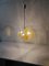 Yellow Acrylic Discs & Metal Body Three Layer Chandelier, 1960s 8