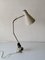 Industrial German White Metal Task Desk Lamp , 1970s 2